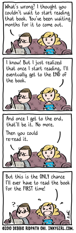 Comic: Only a book lover would understand