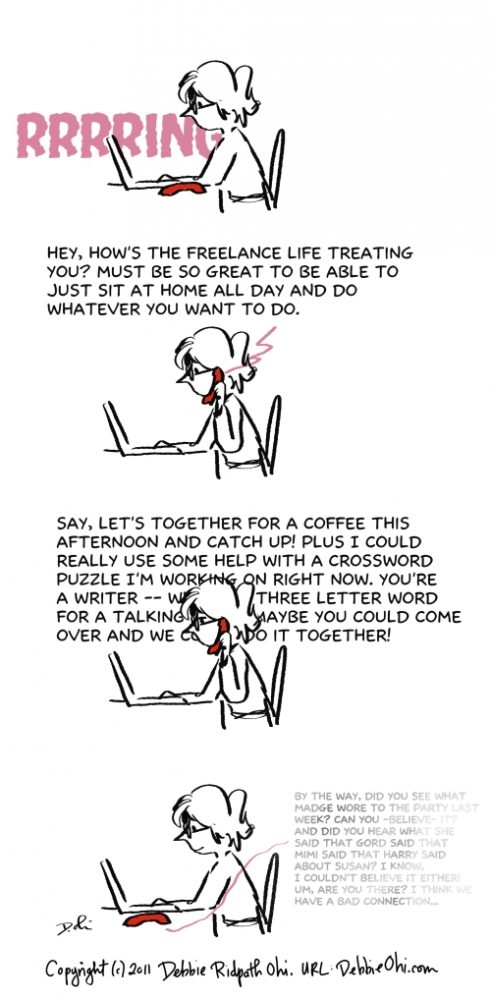 Freelance writer life