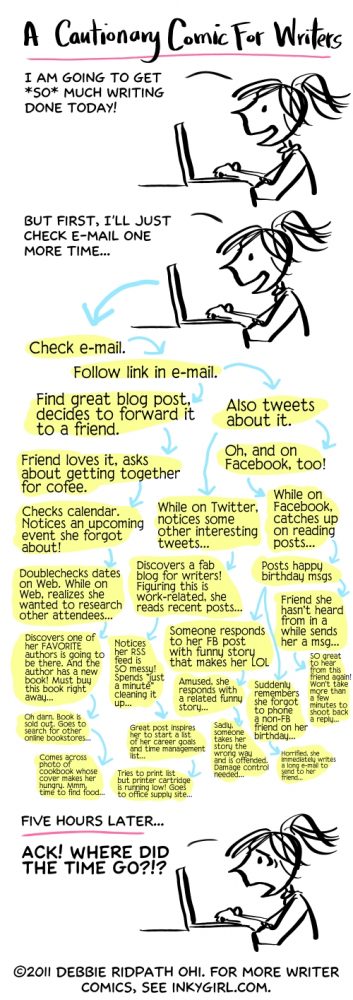A Cautionary Comic For Writers