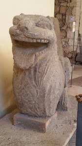 Lion statue, Tarquinia