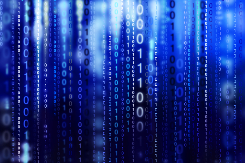 computer binary code - аbstract  background