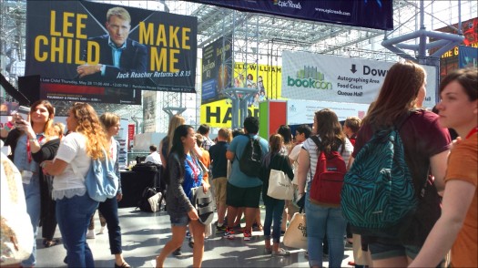 BEA proper was followed this year by a two-day BookCon that drew a total 18,000 fans of books (readers!) to the Javits Center. Image: Porter Anderson