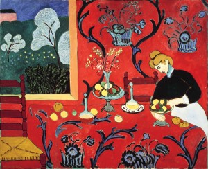 Henri Matisse “The Dessert. Harmony in Red” 1908