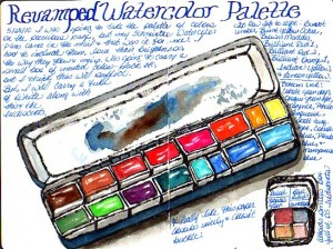 Watercolor by Bonnie Nyachae
