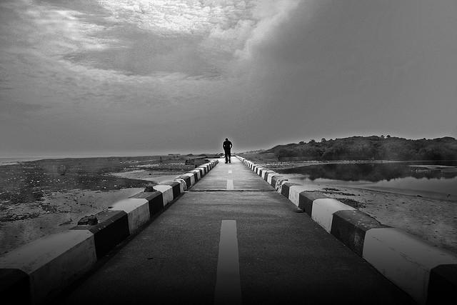 The Lonely Walk by Vinoth Chandar