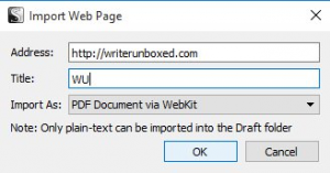 adding URL windows