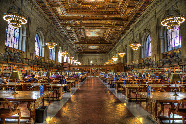 NYC Public Library photo by Andrew E. Larsen
