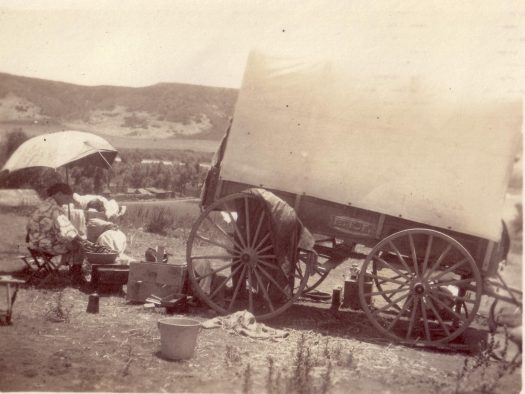 Kim's great-grandmother doing the wash - San Diego 1906