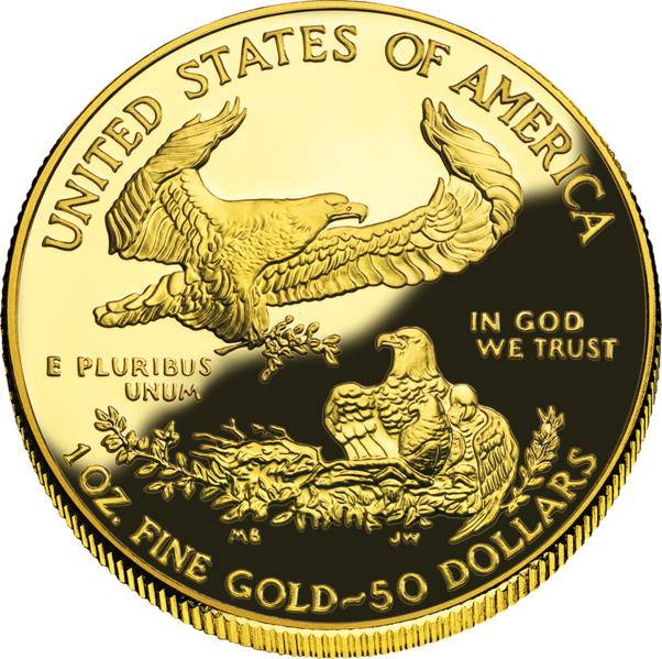 Gold Proof Coin (USG Public Domain)