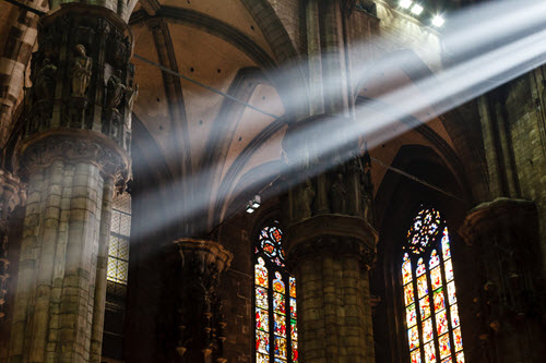 Inside Duomo il Milano. Image - iStockphoto: Anshar