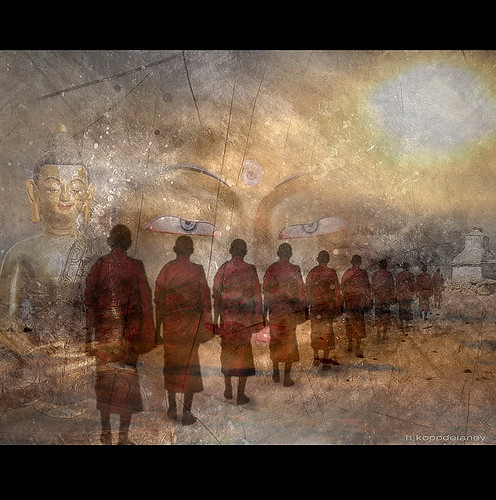 Buddha's Trek Ten Times by Hartwig HKD