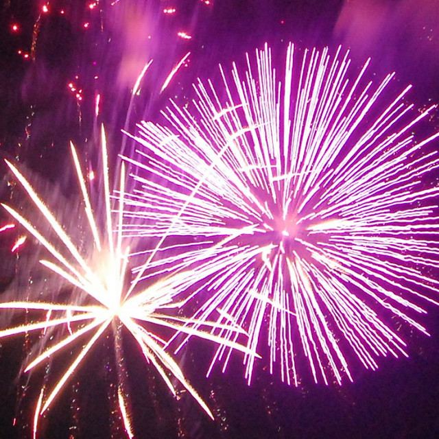 Fireworks by Donald Lee Pardue