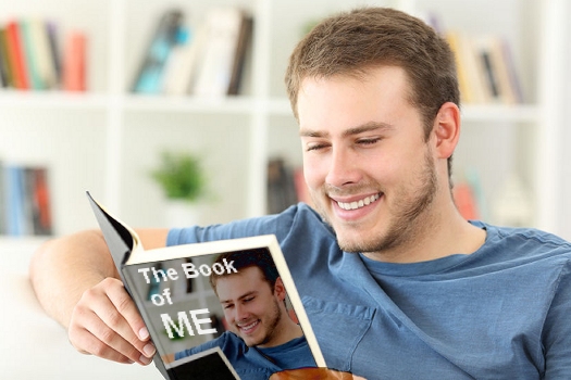 Nothing to see here, just me reading a book by ME