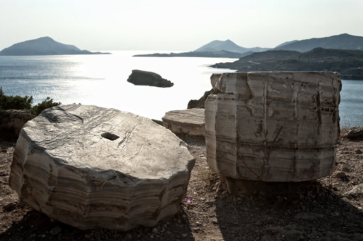 At the Temple of Poseidon at Sounion, south of Athens. Image - iStockphoto: ISO3000