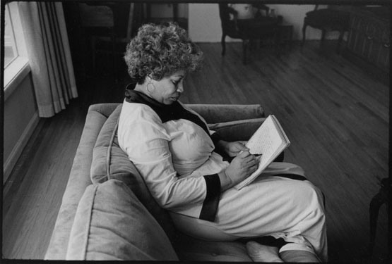 Toni Morrison writing