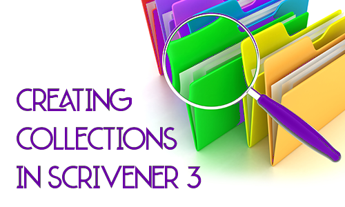 colorful files and title text
