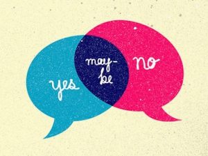 yes maybe no