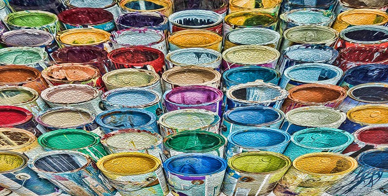Photo Credit: Jim Ekstrom 'Paint Cans in a Window'