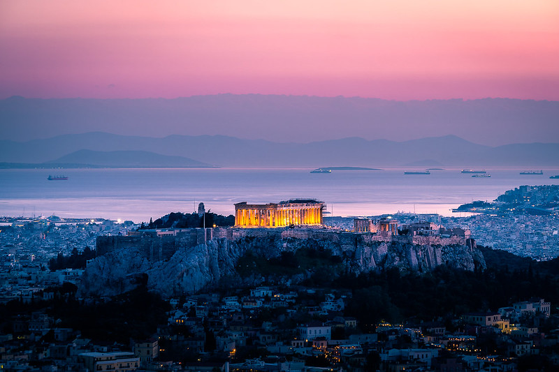 Acropolis Sunset, Giuseppe Milo