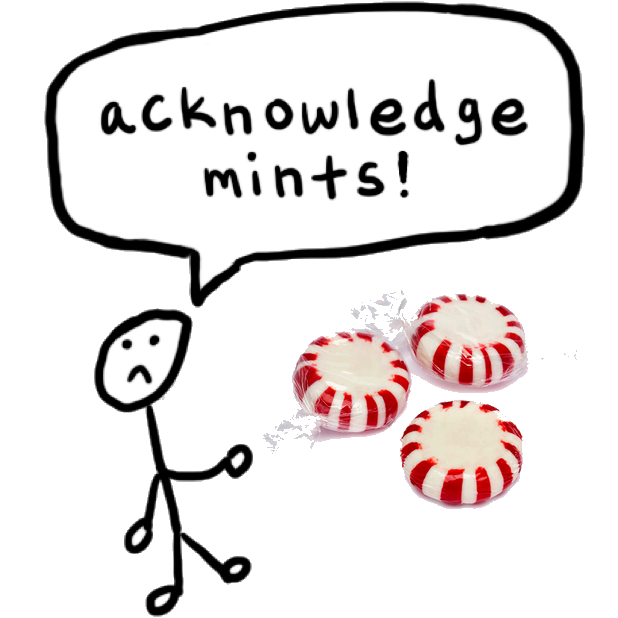 acknowledge-mints