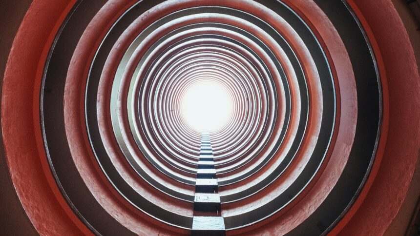 A series of concentric circles for Be Strong Like a Sphincter.