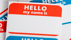 hello my name is