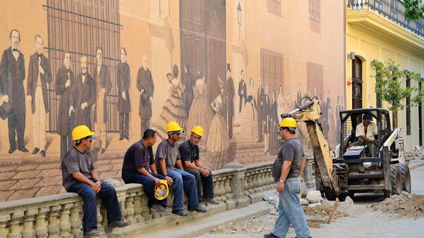 In Havana. Image - Getty iStockphoto: Nadezdastoyanova