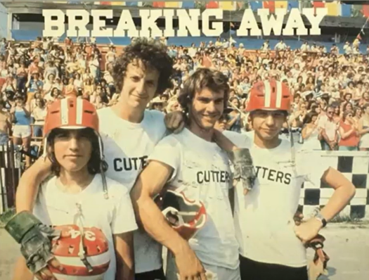 Breaking Away movie poster