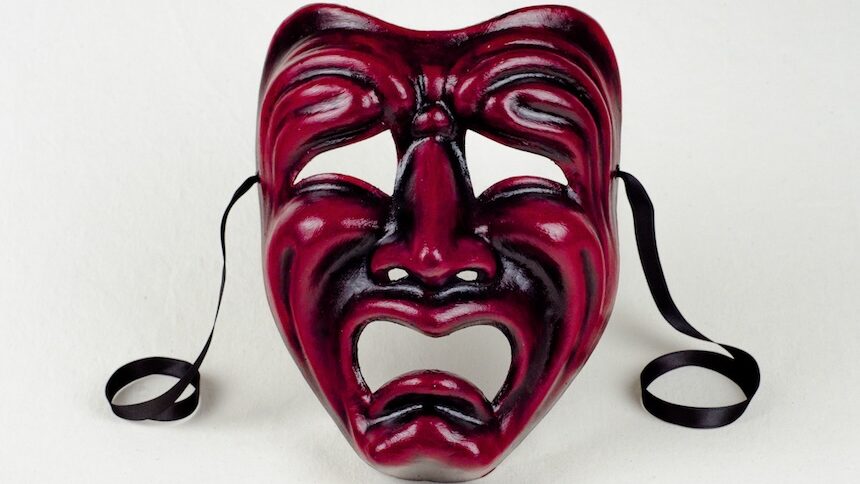 Tragedy mask 2