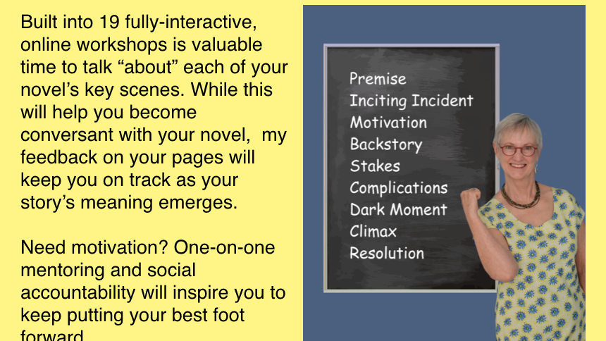 Learn from the best with Kathryn Craft through "Your Novel Year."