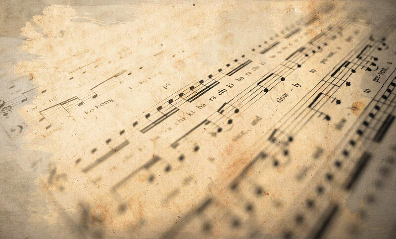 Photo: Music sheet from the flickr of Mari Ma