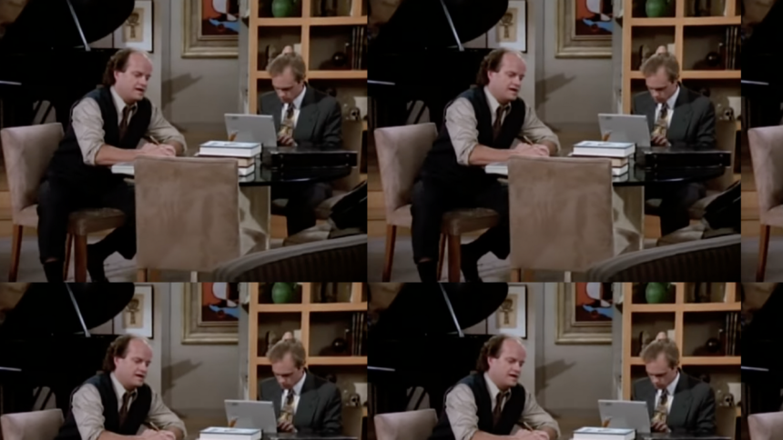 Frasier and Niles Writing